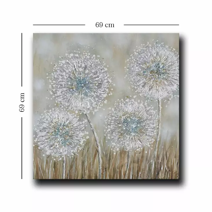 Canvastavla Wallity Flerfärgad Canvas 69x69 cm - Tavlor och ramar - 8684283327560 - 1