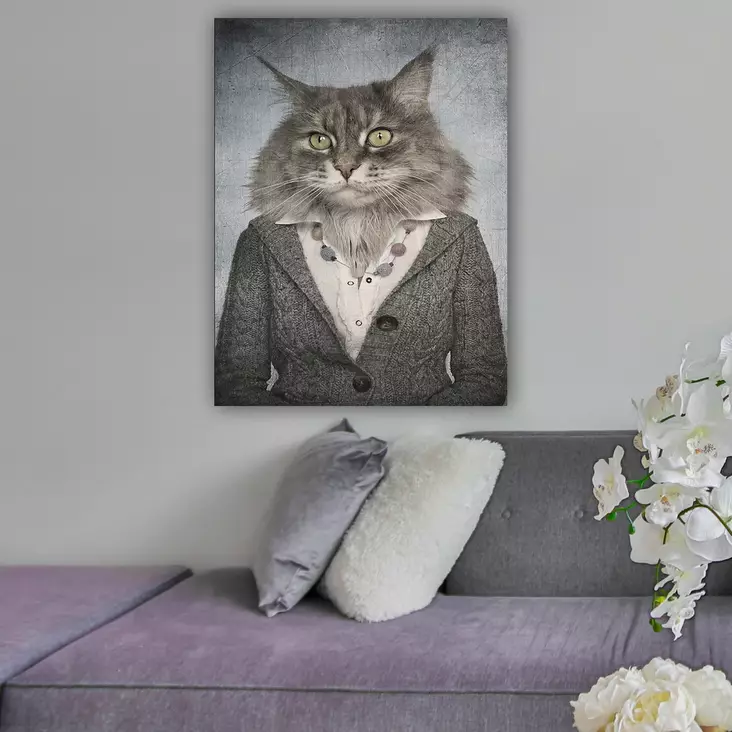 Canvastavla Wallity Flerfärgad Canvas 70x100 cm - Tavlor och ramar - 8682870208940 - 1