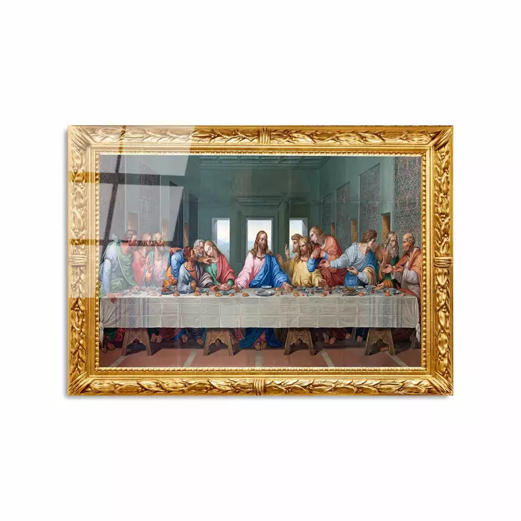 Glastavla Wallity Flerfärgad Glas 50x70 cm - Tavlor och ramar - 8683742870920 - 1