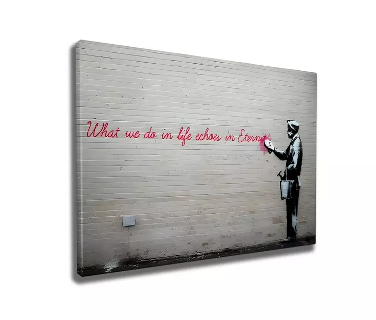 Canvastavla Wallity Flerfärgad Bomull/Polyester 50x70 cm - Tavlor och ramar - 8684282684800 - 1