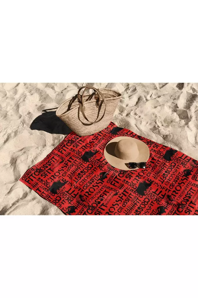 Strandhandduk Mijölnir Flerfärgad Mikrofilament 70x130 cm - Handdukar - 8684282665540 - 1
