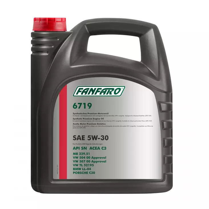 MoottoriÃ¶ljy fanfaro lsx 5w-30 5l - Motoroljor - 4036021547930 - 1