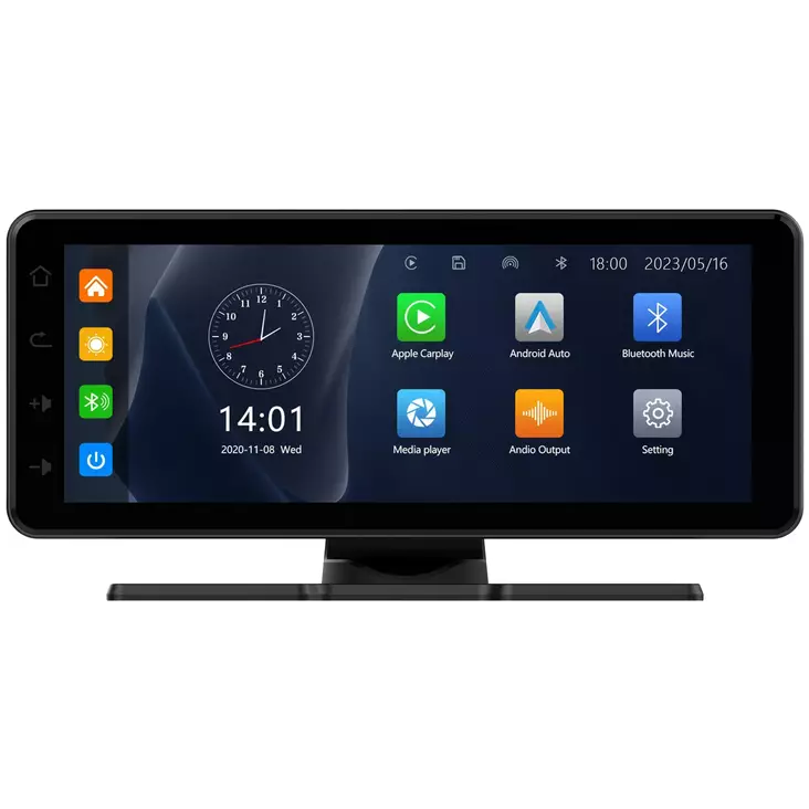 Motorwerk carplay / mirrorlink multimediaspelare med 6,86" pekskärm - Bilradioapparater - 6438014426860 - 1