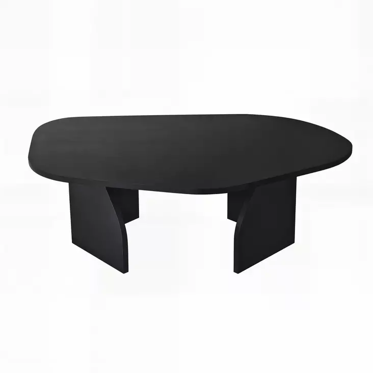 Soffbord Hanah Home Rock Svart Spånskiva 100x35x60 cm - Soffbord - 8684283515240 - 1