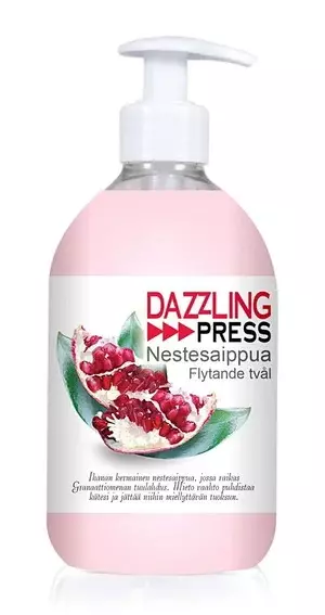 Nestesaippua Dazzling Press Pomegranate - Tvålar och handdesinfektionsmedel - 6420613517070 - 1