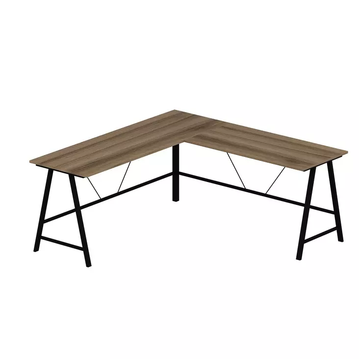 Skrivbord Hanah Home Team L Dore Spånskiva 180x76x60 cm - Skrivbord - 8684282258650 - 1