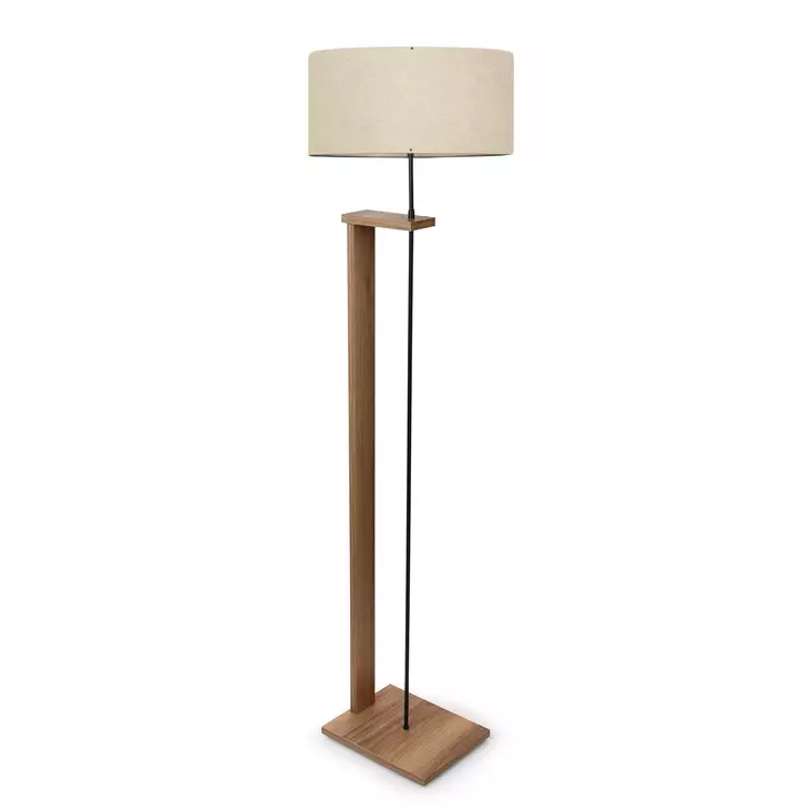 Golvlampa Opviq AYD-2825 Beige Trä 21 x 38 cm 110 cm 29 x 25 cm 150 cm - Golv- och bordslampor - 8682870730250 - 1