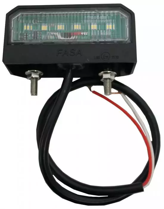 Rekisterikilven LED-valo 10-30V-2W - Släpvagnsljus och elartiklar - 6430032151700 - 1