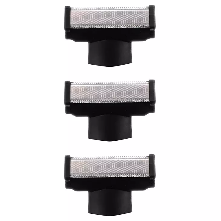 Set med 3 extra rakhuvuden till Melissa 16680054 trimmer Svart - Rakapparater och damrakapparater - 8711902081630 - 10