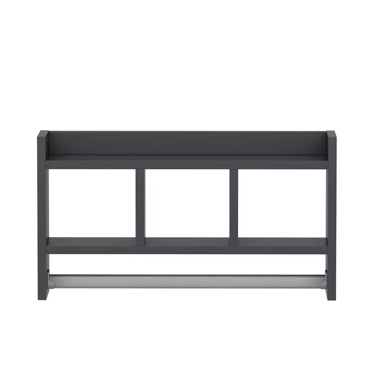 Vägghylla, antracit, 18 mm, tålig, rymlig, stilren - Hylla och klädhängare - 8684282041580 - 1