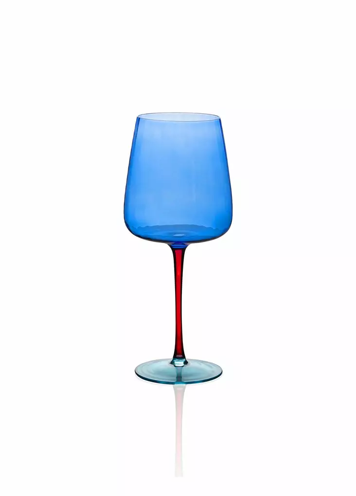 Glas Hermia Blå Glas 500 ml - Dricksglas - 8684283559190 - 1