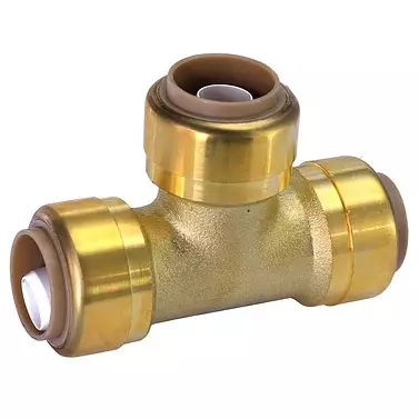 T-haara pikaliitin 15 mm - Rörinstallationstillbehör - 6438140554710 - 1