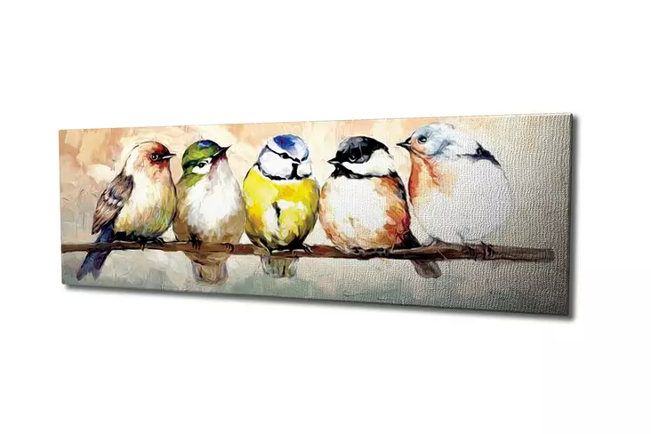 Canvastavla Wallity Flerfärgad Canvas 30x80 cm - Tavlor och ramar - 8681875169010 - 1