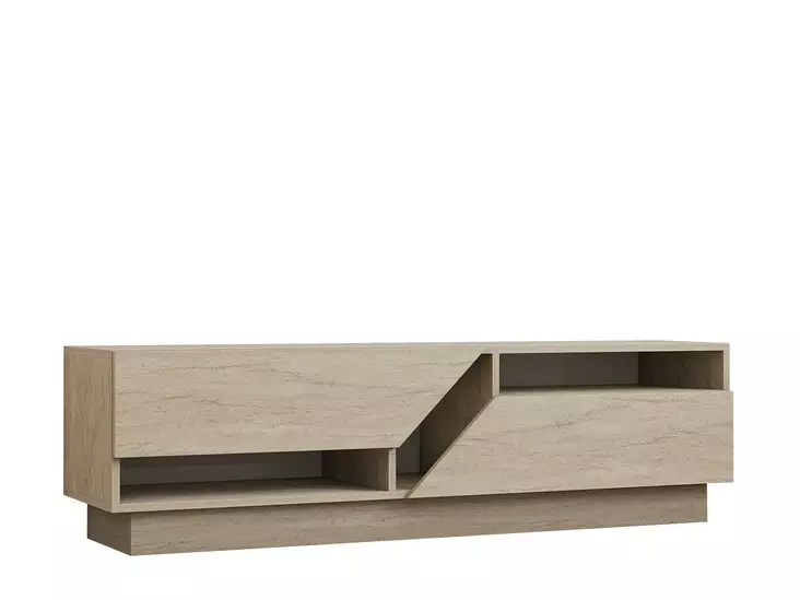 TV-bänk Hanah Home Koza Travertin Spånskiva 160x45x40 cm - TV-bänkar - 8684283021420 - 1