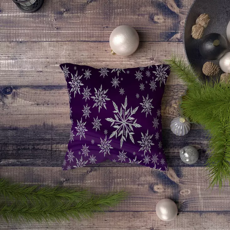 Prydnadskudde Aberto Design NYXMAS024 Flerfärgad Bomull Polyester 43x43 cm - Kuddar och täcken - 8683743248520 - 1