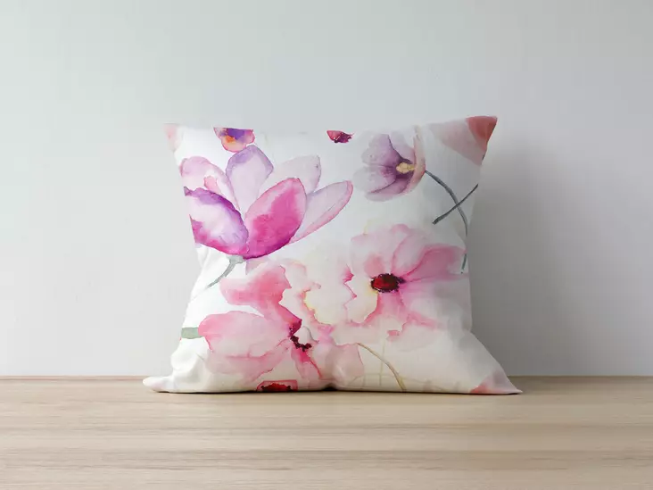 Kuddfodral, flerfärgat, 43 x 43 cm, tåligt, lättskött - Kuddar och täcken - 8682870195660 - 1