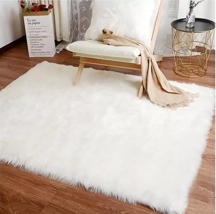 Matta Conceptum 2232 Vit Polyester 150x200 cm - Stora och medelstora mattor - 8684282513490 - 1