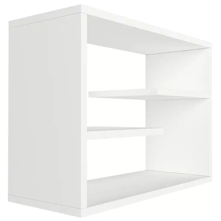 Vägghylla Hanah Home Tino Vit Spånskiva 60x44x19,5 cm - Vägghyllor - 8681875215120 - 1