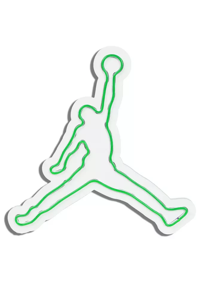 Väggdekor Plast Led Wallity Grön Plast 42x40 cm - Ljussmycken och ljusfigurer - 8683342965460 - 1