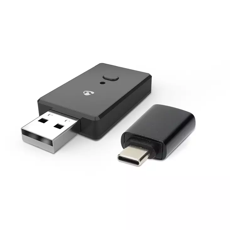 Trådlös Bilstereoadapter | Android Auto / Apple Carplay | AAC / SBC | Svart - Bilradioapparater - 5412810455690 - 1