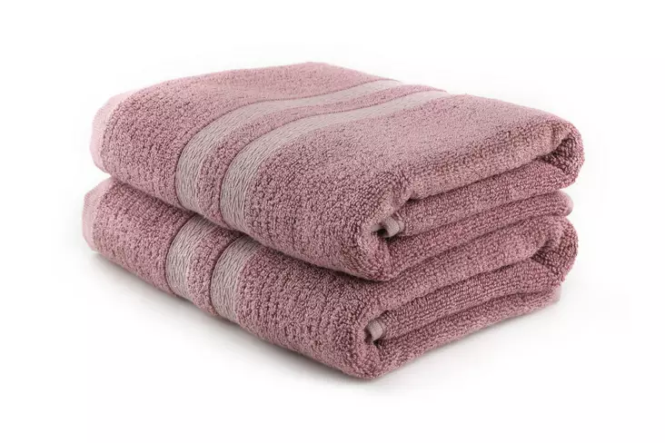 Badrumshandduk Set Mijölnir Lila 60% Bambu 40% Bomull 75x150 cm 2 Pieces - Handdukar - 8684282253990 - 1