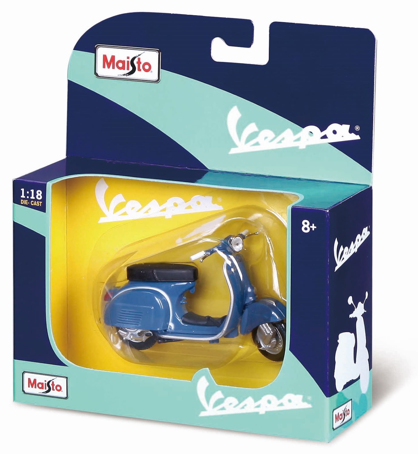 Vespa Maisto 1:8 Klassisk vespa - YepOrder.se webbutik