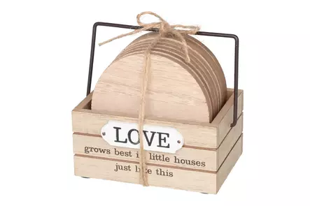 Lasinaluset Love 8 kpl - Dukar och tabletter - 6410416068961 - 1