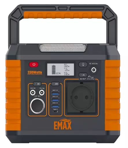 Latausasema Emax 330W 288Wh - Laddstationer - 6418536020791 - 3