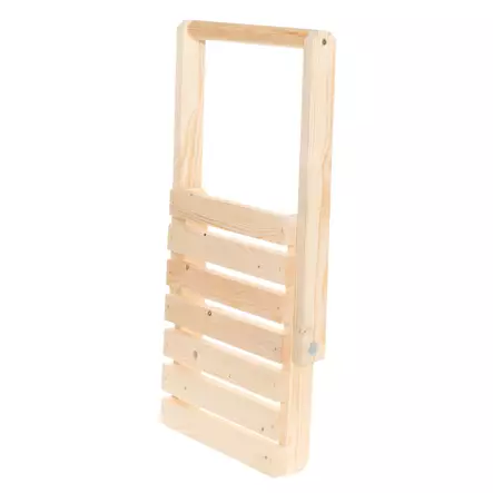 Vedbärare i trä, fällbar - Eldstäder och kaminer - 6410413232631 - 2