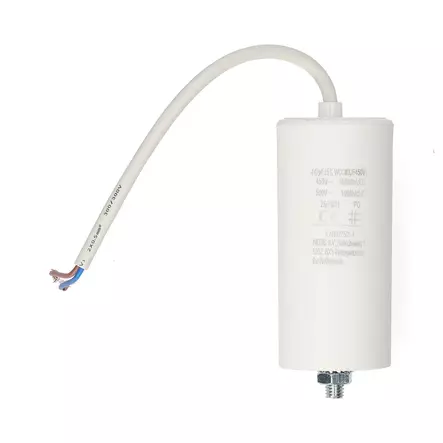 Kondensator | 40 uF | 450 V | Ledning | 1 st. - Reservdelar - 5412810477371 - 30