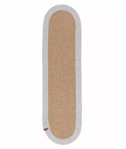 Bordslöpare Aberto Design Natural Grey Bomull 136x37 cm - Kökstextilier - 8683743770151 - 1