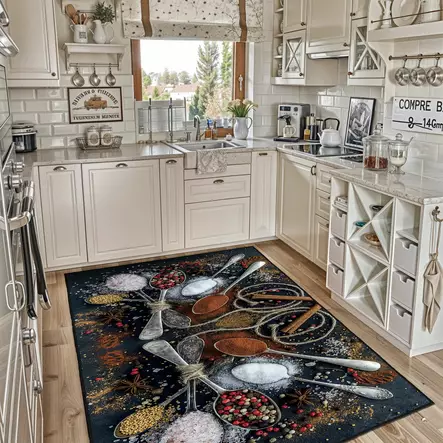 Gångmatta (80 x 300), flerfärgad, 80 x 300 cm, slitstark, antibakteriell - Små mattor och gångmattor - 8682870626621 - 2