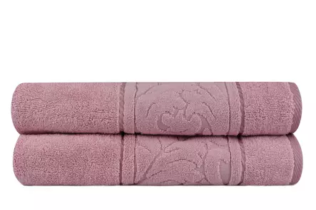 Badhandduksset (2 st), rosa, 70 x 140 cm, mjuk, absorberande - Handdukar - 8681875103991 - 2