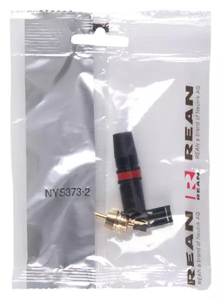Kontakt RCA Male Metall Röd - Nedis produkter - 7613187010231 - 66