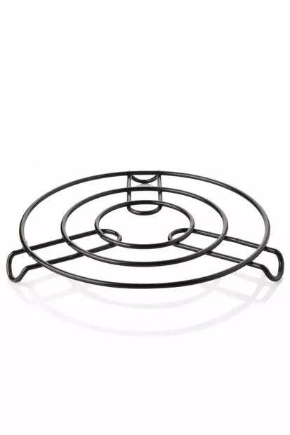 Grytunderlägg Hermia Svart Metall 22x2,5 cm - Stekpannor - 8683342788311 - 1