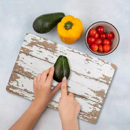 Skärbräda Hermia Flerfärgad Glas 20x30 cm - Köksredskap - 8684283724901 - 2