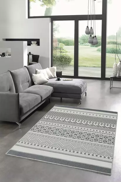 Gångmatta Conceptum W1081 Flerfärgad Polyester 100x200 cm - Stora och medelstora mattor - 8683342896061 - 2