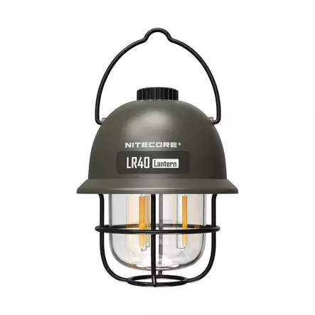 Nitecore LR40 grön uppfällbar lykta - Campinglyktor - 6952506407491 - 1