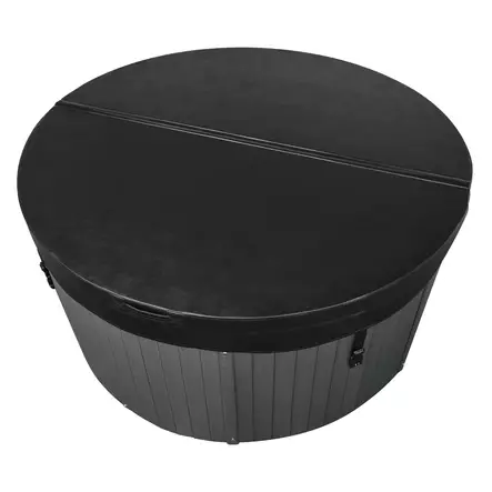 Nordspa Thermo 183 svart lock för badtunna - Utomhusbadkar och badtunnor - 6438014425801 - 2