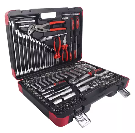 Timco 132-delars verktygssats - Hylsnyckelsatser - 6438014417141 - 2