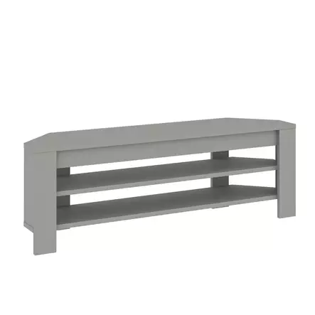 TV-bänk Hanah Home Corner Grå Spånskiva 120x40x30 cm - TV-bänkar - 8684283338771 - 1