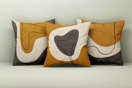 Kuddfodral Set Aberto Design Asr_plw25 Flerfärgad Bomull Polyester 43x43 cm - Prydnadskuddar - 8684283661381 - 2