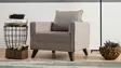 Fåtölj Atelier del Sofa Bella Cream Polyester 82x81x85 cm - Soffor - 8681875547641 - 4