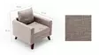 Fåtölj Atelier del Sofa Bella Cream Polyester 82x81x85 cm - Soffor - 8681875547641 - 9
