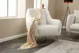 Fåtölj Atelier del Sofa Simena Cream Polyester 77x70x77 cm - Soffor - 8683743317561 - 3
