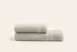 Badrumshandduk Set Mijölnir Beige 100% Bomull 50x90 cm & 70x140 cm - Handdukar - 8683743314201 - 2