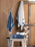 Handduksset Mijölnir Blå Krämvit 100% Bomull 50x90 cm & 70x140 cm - Handdukar - 8684283617661 - 4