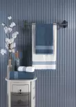 Handduksset Mijölnir Blå Krämvit 100% Bomull 50x90 cm & 70x140 cm - Handdukar - 8684283617661 - 3