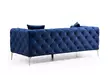 2-sits soffa Atelier del Sofa Como Marinblå Polyester 197x90x70 cm - Soffor - 8683342529051 - 7