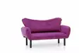 2-sits bäddsoffa Atelier del Sofa Chatto Lila Bomullsfodrad Polyester 150x70x75 cm - Bäddsoffor - 8681875833171 - 5